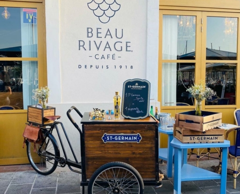 Roll'in Bar, animation avec triporteur pour une ambiance vitange et authentique