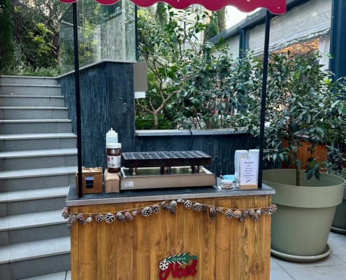 Stand animation Mini Pancakes sur les Alpes-Maritimes et Monaco