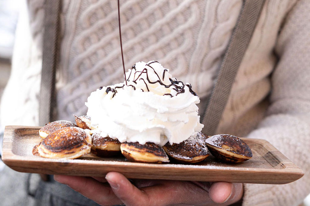 mini pancakes poffies