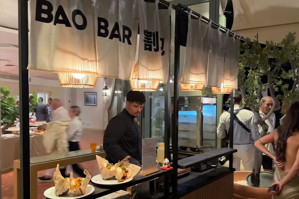 stand Bao Bar pour animations monaco et côte d'azur