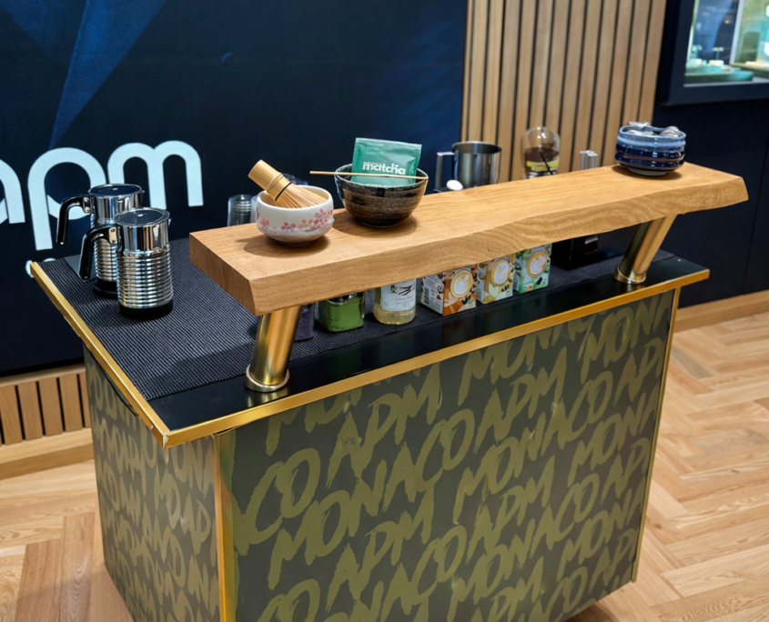 Matcha Bar pour vos événements à Menton, Monaco, Nice, Antibes, Cannes, Fréjus, St Tropez